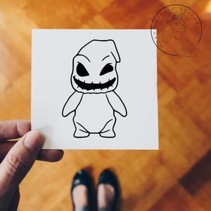 Oogie Boogie Vinyl Decal | Nightmare Before Christmas | Car Decal